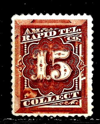 HICK GIRL-OLD MINT U.S. AMERICAN RAPID TELEGRAPH SC#1T11  COLLECT STAMPS   A5992 - Image 1 of 2
