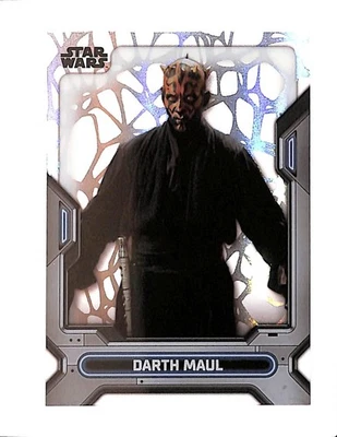 2023 TOPPS HIGH TEK STAR WARS 11 DARTH MAUL PATTERN 1 GIRAFFE - Image 1 of 2