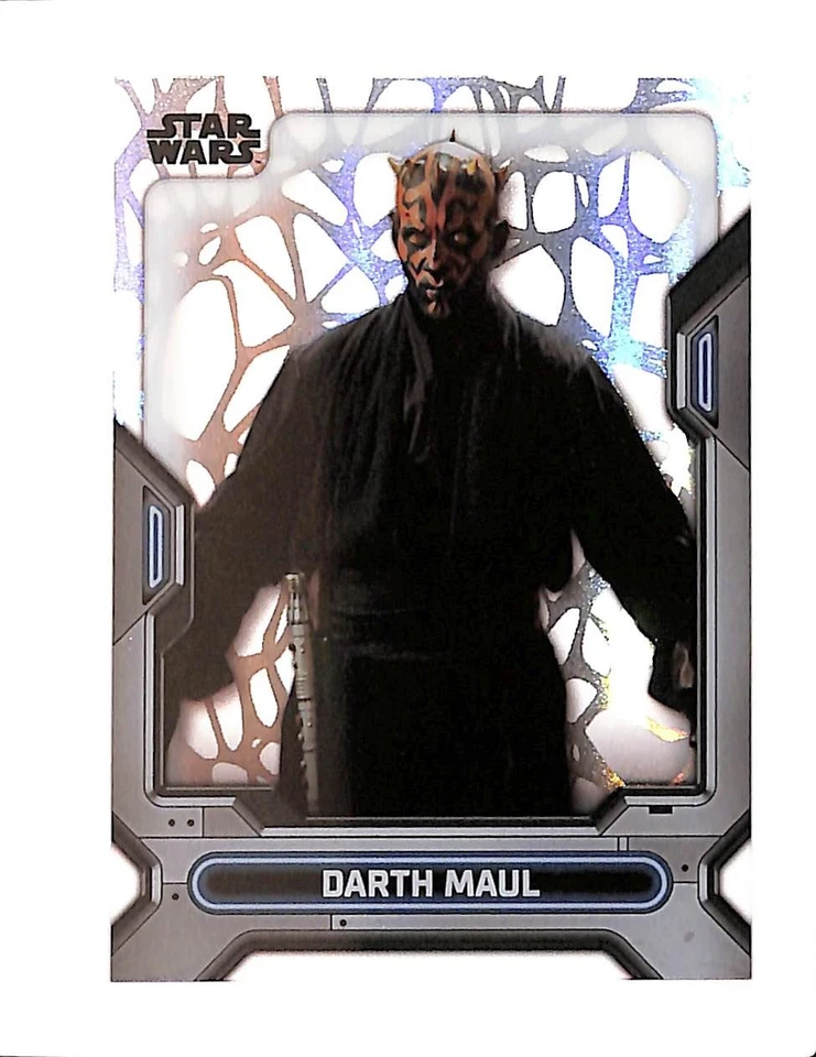 2023 TOPPS HIGH TEK STAR WARS 11 DARTH MAUL PATTERN 1 GIRAFFE - Image 1 of 2