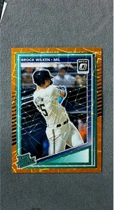 2025 Donruss Optic Orange Velocity #115 Brock Wilken Brewers - Bild 1 von 2