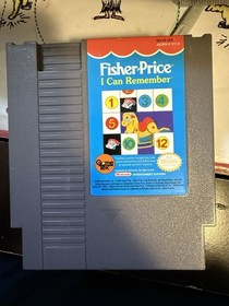 Nintendo NES Fisher Price I Can Remember Game