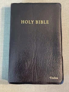 Holy Bible Tyndale New Living Translation Red Letter 2nd Edition Black Leather - Imagen 1 de 11