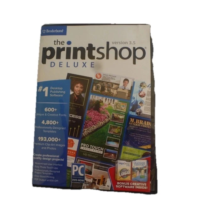 The Printshop Deluxe versión 3.5 para PC Foto 1 de 3