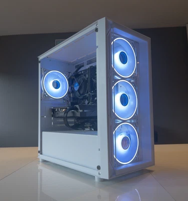 Gaming PC Intel i7 Nvidia GTX 1660 SUPER | 16GB RAM | 500GB SSD Windows 11 WiFi - Image 1 of 4