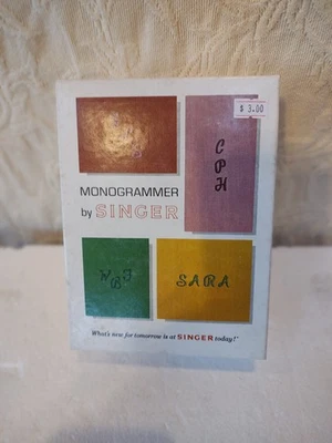 Monogrammer By Singer For Slant Needle Zig Zag Sewing Machine - Image 1 of 4