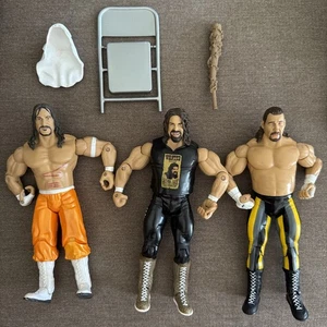 Jakks Pacific WWE Classic Superstars Terry Funk, Cactus Jack & Sabu paquete de 3 - Imagen 1 de 10