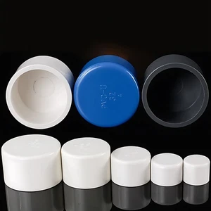 For Aquarium Pond 20mm-200mm PVC Cap Water Supply Pipe End Caps - Bild 1 von 6