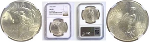 1926-D $1 Peace Dollar NGC MS-63 - Picture 1 of 1