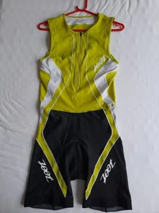 Zoot Triathlon Anzug ärmelos kurz Herrn L/ 52, schwarz -kiwi neuw. 1x benutzt - Bild 1 von 8