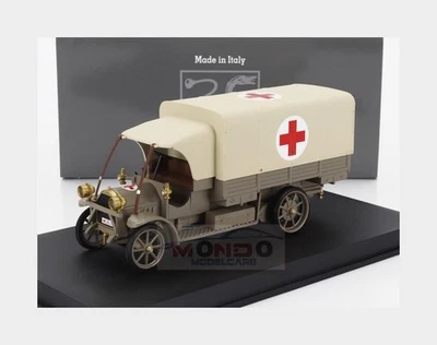 1:43 RIO Fiat 18Bl Truck Ambulanza C.R.I. 1915 160Th Ann.Croce Rossa RIO4741 - Immagine 1 di 2