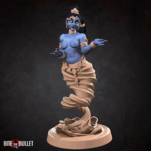 Genie - NSFW Exotic Pinup Topless - Bite the Bullet - D&D Mini