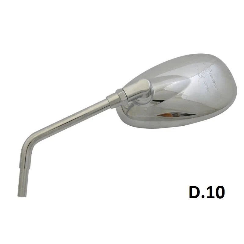 Specchio BCR Specchietto Singolo dx / SX Aprilia Scarabeo 300 cromo