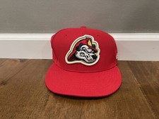 Peoria Chiefs New Era 59Fifty MiLB Minor League Baseball Hat Red - Fitted 7 1/4