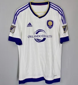 ORLANDO CITY SC USA 2015/2016 AWAY FOOTBALL SHIRT JERSEY ADIDAS - Picture 1 of 7