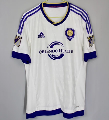 ORLANDO CITY SC USA 2015/2016 AWAY FOOTBALL SHIRT JERSEY ADIDAS Cover