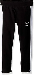 PUMA Little Girls' Archive T7 Logo Size 4 Black - Picture 1 of 1