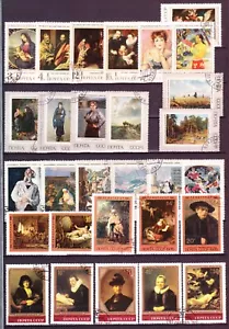 Russia, 1970-83, 5 full sets, painting, used/CTO - Picture 1 of 1