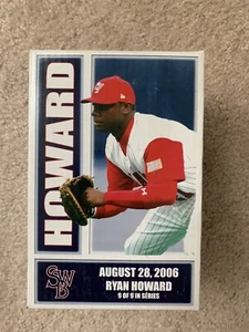 Ryan Howard BRONZE FIGURINE STATUE SCRANTON WILKES BARRE RED BARONS Phillies SWB - Picture 1 of 3