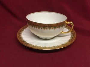 Bawo & Dotter BWD74 Elite Works Limoges 2" Cup & Saucer - Picture 1 of 4