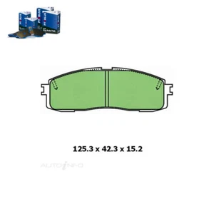 Rear Brake Pad Set FOR Toyota Cressida MX83R 1988-1993 DB1244 - Picture 1 of 1