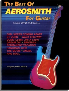 Aerosmith - Lo Mejor de - ¡Nuevo Cancionero de Tablatura Super-Tab para Guitarra! - Imagen 1 de 2