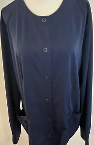 HH Works Healing Hands Damen Scrub Jacket XL Navy Blue - Bild 1 von 2