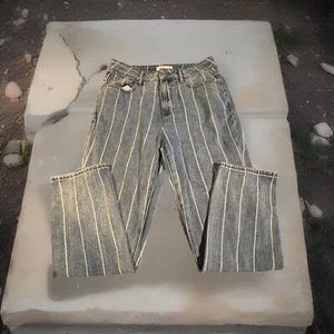 PacSun Mom Jeans Gr. 27 Lichtwasch-Nadelstreifen - Bild 1 von 7
