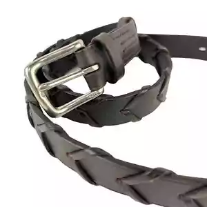POLO Ralph Lauren Vachetta Leather Belt Size 34 - Imagen 1 de 6