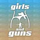 Girls and Guns Handgun Thong Booty Pistol Merica 5" Custom Vinyl Decal JDM