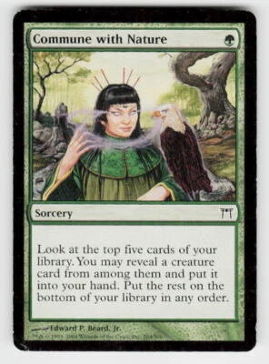 Champions of Kamigawa #204 Commune with Nature - Image 1 of 2