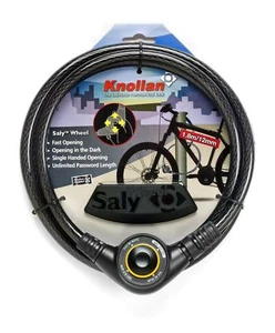 KNOLLAN Saly Dance RESETTABLE COMBINATION OUTDOOR CABLE BIKE BICYCLE SAFETY - Picture 1 of 2