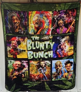 MANTA REINA MARIHUANA BLUNTY BUNCH SNOOP MARLEY HENDRIX GARCIA CHEECH CHONG - Imagen 1 de 4