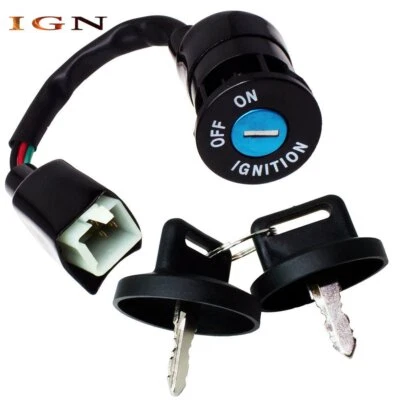 Ignition Switch Key for Polaris Outlaw 50 2008-2018 / Outlaw 90 2007-2014 USA - Image 1 of 4