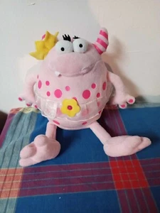 koala baby plush pink monster 14 inch polka dot - Picture 1 of 8