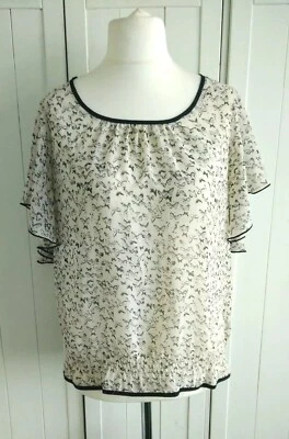 Blusa Top Butterfly by Matthew Williamson Estilo Capa Mariposa Manga Acampanada 12 Foto 1 de 4