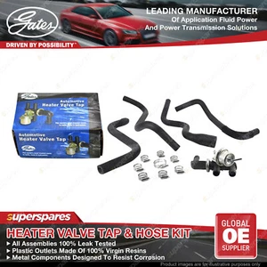 Gates Heater Valve Tap & Hose for Holden Commodore Calais Crewman VT VX VU VY - Picture 1 of 2