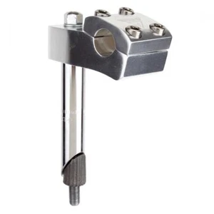 BLACK OPS BMX BIKE BICYCLE STEM FREESTYLE 21.1 w/HOLLOW BOLT SILVER - Picture 1 of 1