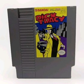 Dick Tracy (Nintendo Entertainment System, 1990) Game Only NES Platform Shooter 