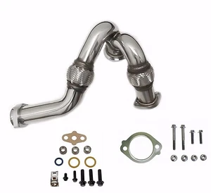 Tubos de alto flujo mejorados + juntas + hardware para Powerstroke 03-07 6.0 L - Imagen 1 de 1