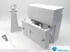 Kauden BT Openreach type master telephone socket NTE5A with back box. IDC tool - Picture 1 of 3