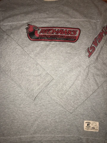 SOUTHEAST MISSOURI STATE UNIVERSITY REDHAWKS Long Sleeve Shirt RUSSELL YXL Cover
