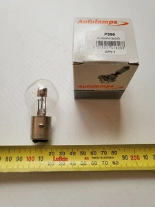 6v 45/40W bombilla globo P390 de colección faro faro lámpara 6 voltios moto 390 - Imagen 1 de 2