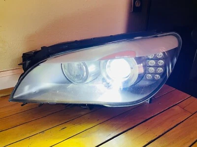09-12 BMW 750Li  Driver Headlight - OEM - Xenon ✅TESTED✅ head light lamp 2707 - Image 1 of 4