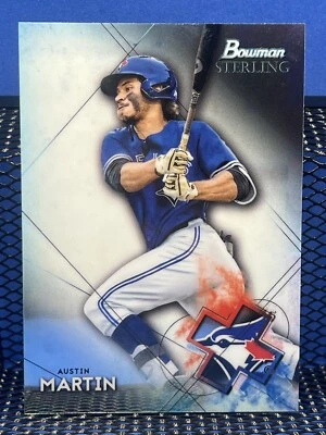 2021 Bowman Sterling AUSTIN MARTIN Toronto Blue Jays - Image 1 of 2