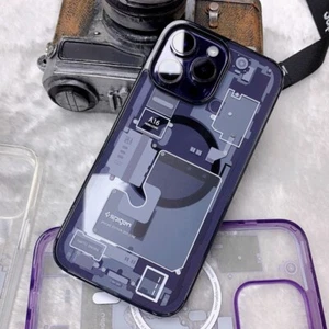 New Spigen Ultra Hybrid MagFit Case For Apple iPhone 12 13 14 Pro Max 14 plus-* - Picture 1 of 7