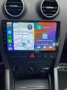 9“ 2+64GB CarPlay For Audi A3 S3 8P 2003-2013 Android14 Car Stereo Head Unit GPS - Picture 1 of 12
