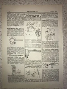 Mining, Metallurgy & Metal Working Etc.: 1912 Engineering Magazine Print - Picture 1 of 2