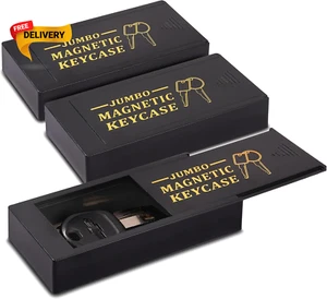 3 pack Hide A Key Magnetic Key Holder Under Car- Hide A Key for Your Car ..... - Picture 1 of 8