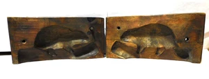 VINTAGE WOOD BEAVER MOLD - Picture 1 of 6
