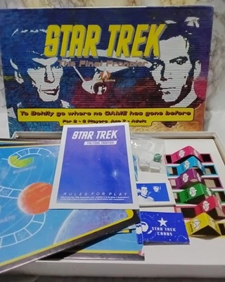 100% STAR TREK FINAL FRONTIER Board game - 100% Complete - 1992 -Used GC - Image 1 of 4